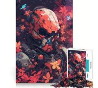 1000-piece Puzzle for Adults Astronaut Long Gone Premium Cut Play Smart Mind Activity Peace Fun Time Birthday Art Play (50x75cm)