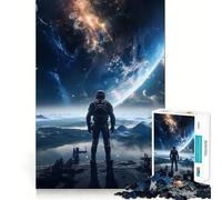 1000-piece Puzzle for Adults Astronomical Journey Premium Cut Play Smart Mind Activity Peace Fun Time Birthday Art Play (38x52cm)