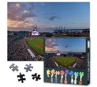 1000 Piece Puzzle for Adults Baseball Stadium - Jigsaw Puzzles 1000 Pieces Coors Field, Hard Impossible Challenging Puzzle Sports Theme (27.5"x19.7"), Family Game Night Gift & Home Decor
