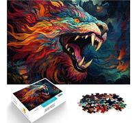 1000 Piece Puzzle For Adults beast learning educational puzzle 26x38cm for is ideal as a gift for the whole family for ages 14+