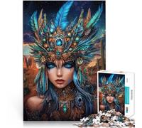 1000 Piece Puzzle For Adults Beautiful witch Analysis and logic 26x38cm Fun at Home Activities, Birthday Present,Travel Gifts, for and Age 14 Years Up