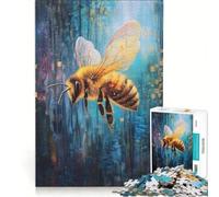 1000 Piece Puzzle For Adults Bees Going Extinct, Brain Teaser Game, Difficult Hard, Improving Love between Couples 38x26cm