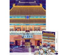 1000-piece Puzzle for Adults Beijing Imperial City Enjoyable Group Leisure Activity Special Festive Holiday Surprise Gifts (38X26cm)