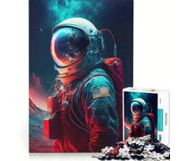 1000 Piece Puzzle For Adults Beyond The Stars Astronaut, Brain Teaser Game, Difficult Hard, Improving Love between Couples 38x52cm