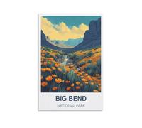 1000 Piece Puzzle for Adults，Big Bend National Park Puzzles for Adults Teens Kids 1000 Pieces Impossible Puzzles Games Gift Toys Home Decoration 70x50cm