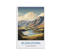 1000 Piece Puzzle for Adults，Blencathra Lake District For Kids And Adults, Personalised Assembling Jigsaw Fun Game 38x26cm