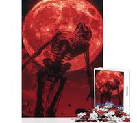1000-piece Puzzle for Adults Blood Skeleton Jigsaw Puzzles for Adults But Fun And Humorous Help The Brain Exercise Gifts for Friends And Family (50x75cm)