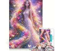 1000 Piece Puzzle For Adults Bloom of Infinity, Brain Teaser Game, Difficult Hard, Improving Love between Couples 38x52cm
