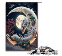 1000 Piece Puzzle For Adults Brave Dragon Game Puzzles for Is Ideal As A Gift for The Whole Family 75x50cm