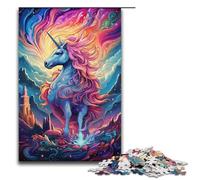 1000 Piece Puzzle For Adults Brilliant Unicorn Game Puzzles for Is Ideal As A Gift for The Whole Family 1000 PCS(38x26cm)