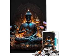 1000 Piece Puzzle For Adults Buddha V Fun Activities at Home Home Art Decor Relaxing Games Suitable for Ages 14 And Up (38x52cm)