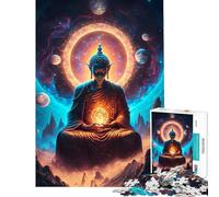 1000 Piece Puzzle For Adults Buddha V Fun Activities at Home Presents for Women Brain Teaser Game for Age 14+ Game (38x26cm)