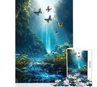 1000 Piece Puzzle For Adults Butterfly Dream Home Decoration Toys Secret Santa Gifts Practical Game Train Your Brain And Hands Size 38x52cm
