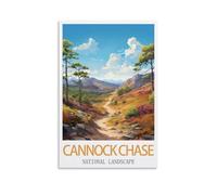 1000 Piece Puzzle for Adults Cannock Chase National Landscape,Puzzles Micro Pieces Challenging Difficult Puzzles Christmas Birthday Gift Game Toys 52x38cm