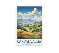 1000 Piece Puzzle for Adults Carmel Valley Californias，Puzzles Micro Pieces Challenging Difficult Puzzles Christmas Birthday Gift Game Toys 70x50cm