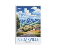 1000 Piece Puzzle for Adults Cedarville California Jigsaw Puzzles for Adults 1000 Piece, Classic Puzzle Teens Boys Girls Puzzles 38x26cm