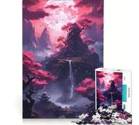 1000 Piece Puzzle For Adults Cherry Blossom Japan Art, Educational Game, Difficult Challenge, Enhance Love between Couples 50x75cm