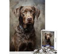 1000-piece Puzzle for Adults Chesapeake Bay Retriever Jigsaw Puzzles for Adults But Fun And Humorous Help The Brain Exercise Gifts for Friends And Family (38x52cm)