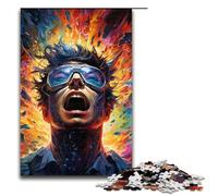 1000 Piece Puzzle For Adults Colored Warrior Game Puzzles for Is Ideal As A Gift for The Whole Family 1000 PCS(75x50cm)