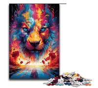 1000 Piece Puzzle For Adults Colorful Horses on The Planet Game Puzzles for Is Ideal As A Gift for The Whole Family 1000 PCS(75x50cm)
