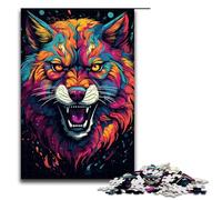 1000 Piece Puzzle For Adults Colorful Jungle Beast Game Puzzles for Is Ideal As A Gift for The Whole Family 1000 PCS(75x50cm)