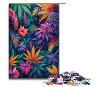 1000 Piece Puzzle For Adults Colorful Psychedelia in A Tropical Paradise Game Puzzles for Is Ideal As A Gift for The Whole Family 75x50cm