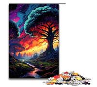 1000 Piece Puzzle For Adults Colorful Psychedelic Jungle Game Puzzles for Is Ideal As A Gift for The Whole Family 1000 PCS(75x50cm)