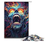 1000 Piece Puzzle For Adults Colorful Psychedelic Monster Game Puzzles for Is Ideal As A Gift for The Whole Family 1000 PCS(38x26cm)