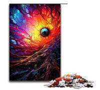 1000 Piece Puzzle For Adults Colorful Psychedelic Spider Nest Game Puzzles for Is Ideal As A Gift for The Whole Family 1000 PCS(75x50cm)