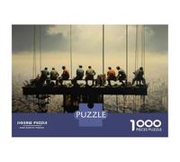 1000-piece Puzzle for Adults Construction Workers Lunch Break Jigsaws for Adults Family Games Precision Cutting Unique Birthday And Xmas Gifts 52x38cm/1000pcs