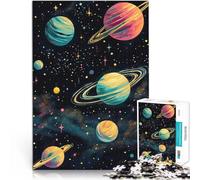 1000 Piece Puzzle For Adults Cosmic Planets Stressabbau Staycation Zeit totschlagen Ein Kunstwerk75x50cm