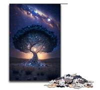 1000 Piece Puzzle for Adults Cosmic Tree of Life Jigsaw for Educational Game Challenge Toy Artwork Gift 75x50cm