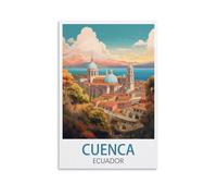 1000 Piece Puzzle for Adults Cuenca Ecuador，Puzzles Micro Pieces Challenging Difficult Puzzles Christmas Birthday Gift Game Toys 70x50cm