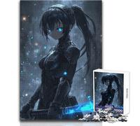 1000 Piece Puzzle For Adults Cyberpunk Anime Warrior Enjoy Gentle Leisure Relaxation Stable Fit Accurate Cutting Toy Size 50x75cm