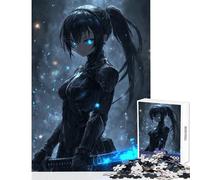 1000-piece Puzzle for Adults Cyberpunk Anime Warrior Puzzles for Teenagers Staycation Kill Time Help The Brain Exercise Unique Birthday And Gifts (38x52cm)