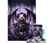 1000 Piece Puzzle For Adults Dark Angel Throne for Educational Game Challenge Toy for Educational Game A Work of Art Great Gifts for Games (Size 50x75cm)