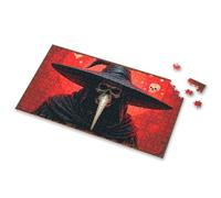 1000 Piece Puzzle For Adults Dark Wizard With Long Nose And Red Background Picture Puzzle Boy Toys 3 Year Old Girl Gifts(500PCS)