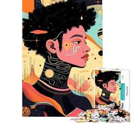 1000 Piece Puzzle For Adults Digital Youth Beneath Twin Suns Fun Activities at Home Home Art Decor Relaxing Games Suitable for Ages 14 And Up (38x26cm)