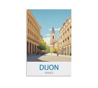 1000 Piece Puzzle for Adults，Dijon France Puzzles for Adults Teens Kids 1000 Pieces Impossible Puzzles Games Gift Toys Home Decoration 52x38cm