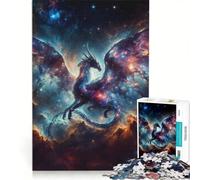 1000-piece Puzzle for Adults Dragon Constellation Art, Impossible Game, Staycation Kill Time, Gifts for Friends And Family 50x75cm