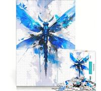 1000-piece Puzzle for Adults Dragon Fly, Family Game, Decompressing Intellectual, Improving Love between Couples 38x52cm
