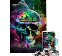1000-piece Puzzle for Adults Dream Lands Fun Activities at Home Difficult Hard Impossible Game Suitable for Ages 14 And Up (50x75cm)