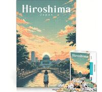 1000-piece Puzzle for Adults Dreaming of Hiroshima, Family Game, Pattern Assembly, Unique Gifts for Birthday And Christmas 50x75cm
