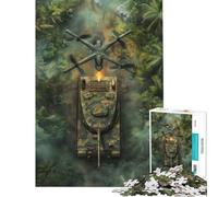 1000 Piece Puzzle For Adults Drone Warfare Puzzles for Adults Anti-Stress Toys Birthday Present Deal As Gifts for The Whole Family (Size 38x52cm)