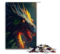 1000 Piece Puzzle For Adults Earth Dragons Game Puzzles for Is Ideal As A Gift for The Whole Family 75x50cm
