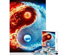 1000-piece Puzzle for Adults Elemental Harmony Relaxing Games for The Whole Family Educational Toy Unique Birthday And Xmas Gifts (38x26cm)