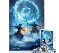 1000-piece Puzzle for Adults Elemental Ninja Combat Puzzles for Teenagers Staycation Kill Time Help The Brain Exercise Unique Birthday And Gifts (50x75cm)