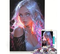 1000 Piece Puzzle For Adults Enigmatic Glow, Impossible Game, Fun Activities at Home, Christmas Birthday Gifts 50x75cm