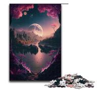 1000 Piece Puzzle for Adults Exoplanet Tau Ceti E Jigsaw for Educational Game Challenge Toy Artwork Gift 75x50cm