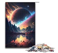1000 Piece Puzzle For Adults Extraterrestrial Oasis Family Activity Jigsaw Family Game Stress Reliever Difficult Challenge Puzzle 75x50cm